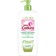 Bebe Cadum Natural Caresse Liniment Traditionnel 3 En 1 A L Huile D Olive Vierge 750ml Pas Cher A Prix Auchan