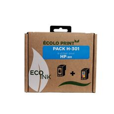 ECO INK Recharge de cartouche Ink HJ301 ECO