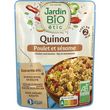 JARDIN BIO ETIC Quinoa poulet et sésame en poche fabriqué en France 1 personne 250g