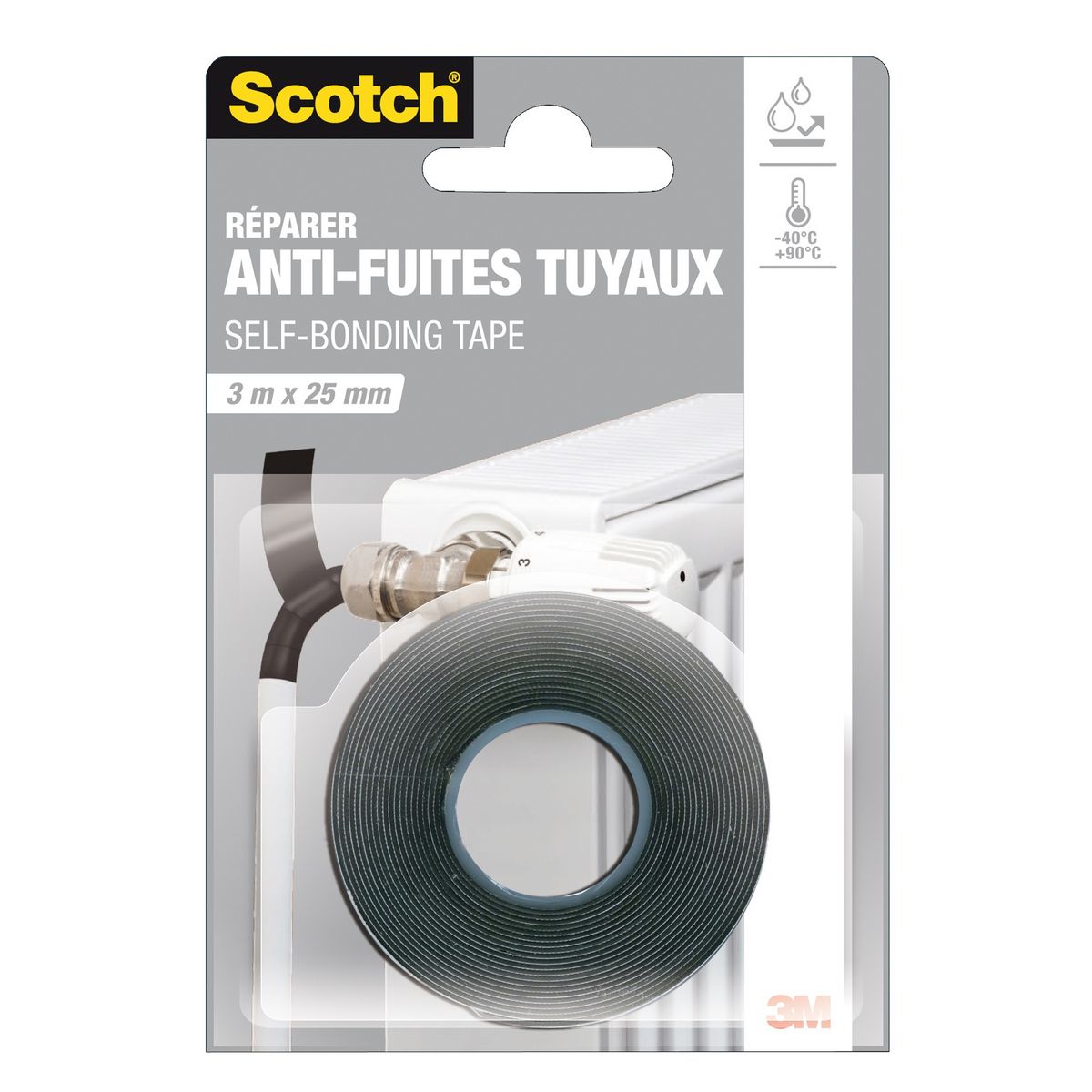 Rouleaux adhésif PVC blanc 50mmx66m - prix pas cher chez iOBURO- prix pas  cher chez iOBURO