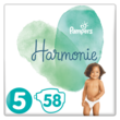PAMPERS Harmonie couches taille 5 (+11kg) 58 couches