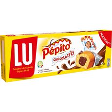 Pepito Chocolait O Gateaux Moelleux Fourree Au Chocolat 5 Gateaux 180g Pas Cher A Prix Auchan