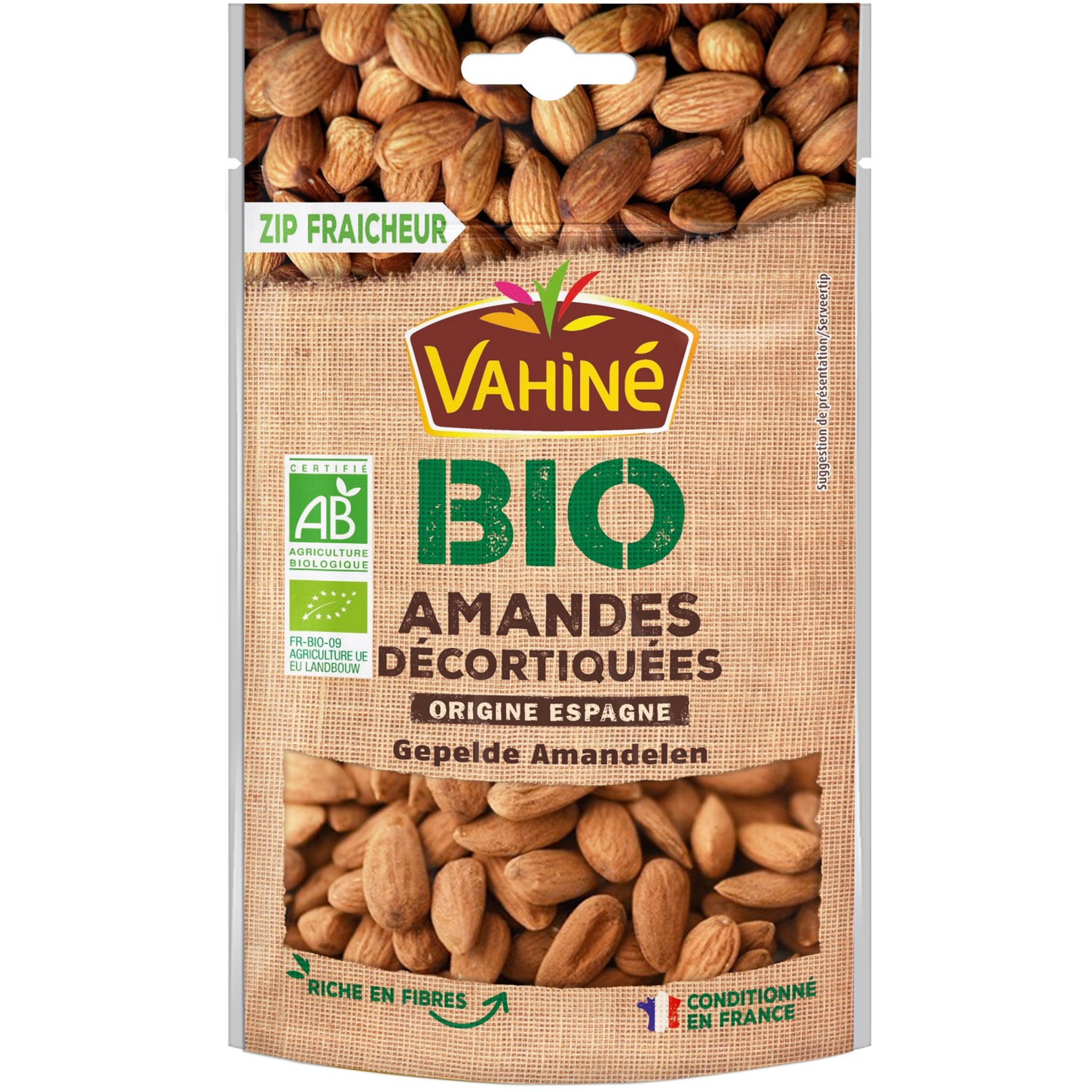 Mes Amandes décortiquées produites en France