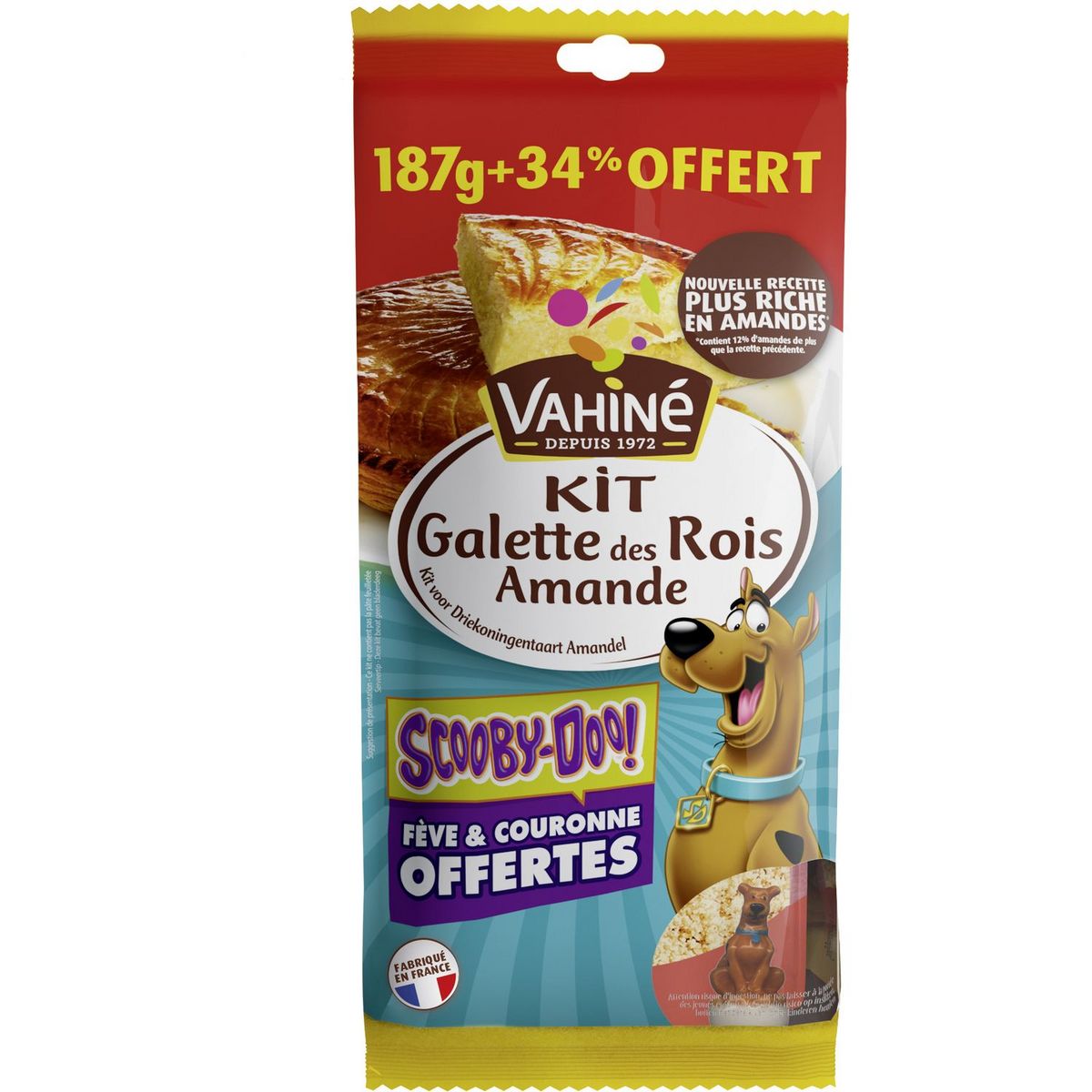 Kit galette des Rois noisette choco Vahiné