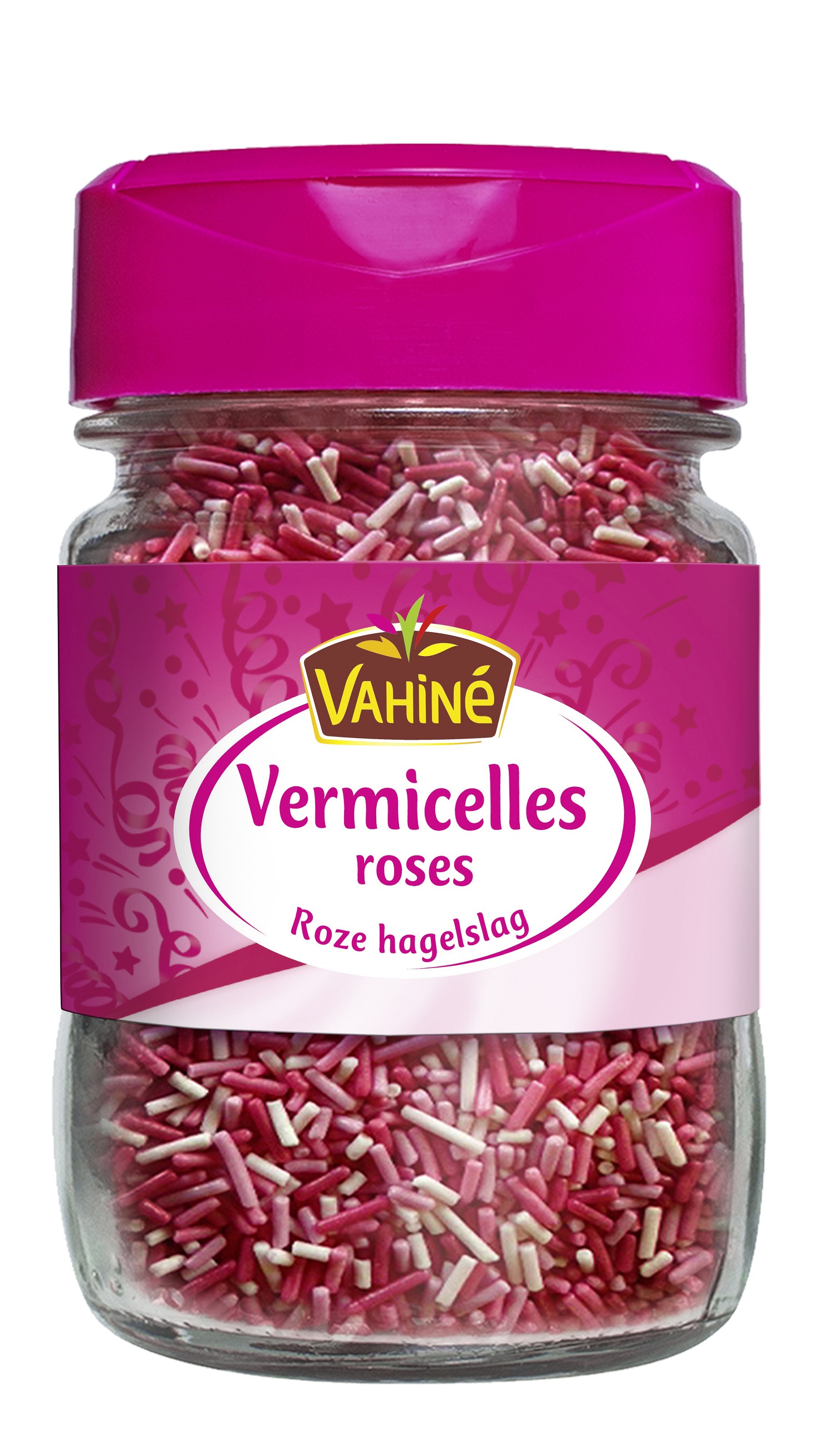 VAHINE Vermicelles roses sucrés 35g pas cher 