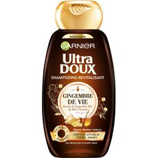 ULTRA DOUX Shampooing revitalisant gingembre et miel 250ml