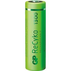 GP Blister 4 piles rechargeables ReCyko+ AA 1300MAH - Vert