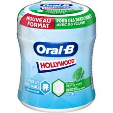 HOLLYWOOD Oral-B Box Chewing Gum Menthe Verte Sans Sucre Environ 45 ...