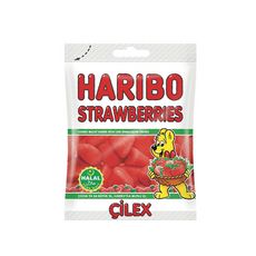 HARIBO Strawberries bonbons fraise halal  80g