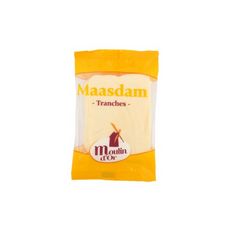 MOULIN D'OR Maasdam fromage en tranches 200g