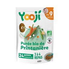 Yoogi bio Purée printanière avec morceaux dès 9 mois 480g