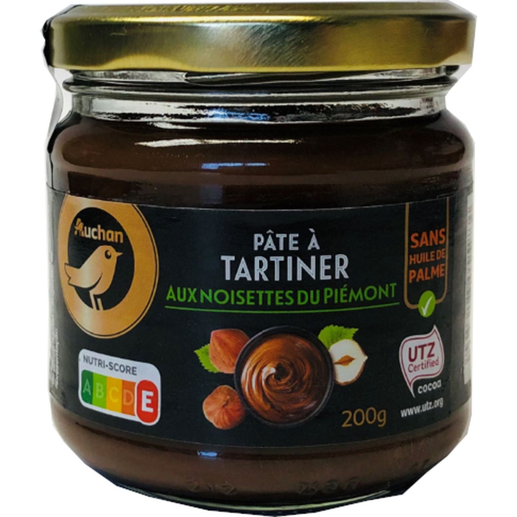 Pâte à tartiner au chocolat protéinée biologique - 200 Gr