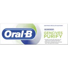 ORAL B Dentifrice blancheur gencives purify  75ml