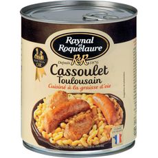 RAYNAL ET ROQUELAURE Cassoulet toulousain cuisiné à la graisse d'oie 840g