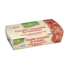 FLORENTI Double concentré de tomates 2x70g