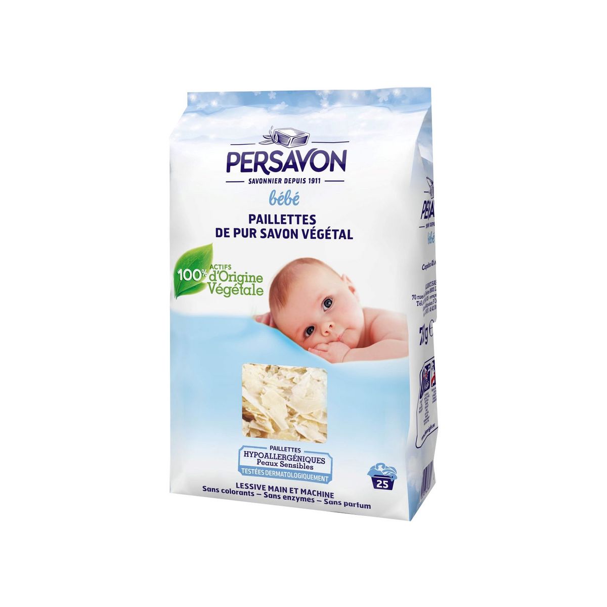 Persavon Lessive En Paillettes Pur Savon Vegetal Special Bebe Lavages 750g Pas Cher A Prix Auchan