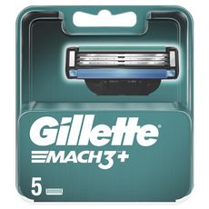 GILLETTE Mach3+ recharge lames de rasoir 5 recharges