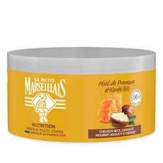 LE PETIT MARSEILLAIS Masque multi usages nutrition au miel de Provence et karité bio cheveux secs et cassants 300ml