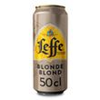 LEFFE Bière blonde 6,6% boîte 50cl