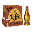 LEFFE Bière ambrée 6,6% bouteilles 6x25cl