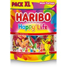 HARIBO Happy life Bonbons gélifiés  750g