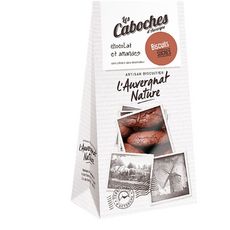 L'AUVERGNAT NATURE Les Caboches biscuits chocolat et amandes 140g