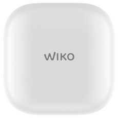 WIKO Écouteurs sans fil Bluetooth avec étui de recharge - WiBuds Pocket - Blanc