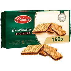 Delacre Croustifondante Gaufrettes Fourrees Chocolat 150g Pas Cher A Prix Auchan