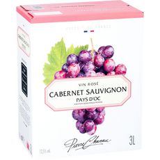 PIERRE CHANAU IGP Pays-d'Oc Cabernet-sauvignon rosé Bib 3l