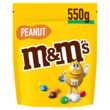 M&M'S Peanut bonbons chocolatés à la cacahuète 550g