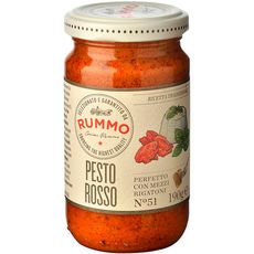 RUMMO Sauce pesto rosso en bocal 190g