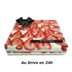 Fraisier 8 Personnes 900g Pas Cher A Prix Auchan