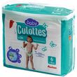 AUCHAN BABY Couches-culottes taille 6 +16kg 36 pièces