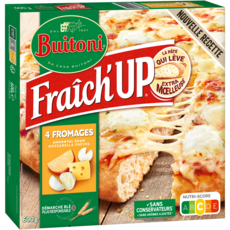 BUITONI Pizza fraîch'up 4 fromages 600g