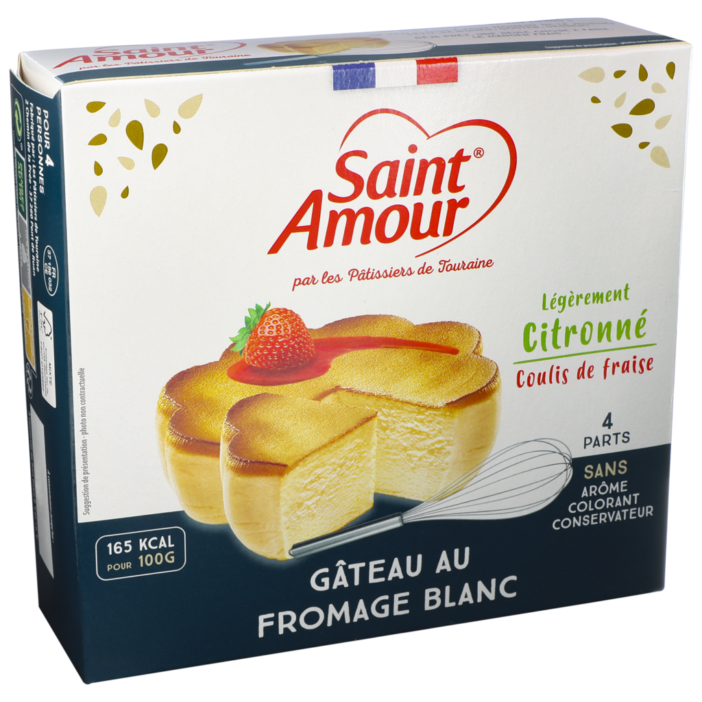 Gateau Au Fromage Blanc Leger 350g Pas Cher A Prix Auchan