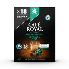 CAFE ROYAL Décaféiné capsule 18 pièces 