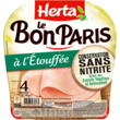 Herta HERTA Le bon Paris jambon cuit à l'étouffée sans nitrite