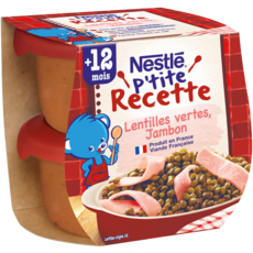 Nestle Petit Pot Bebe Des 12 Mois Carotte Pate Jambon 2x0g 400g Pas Cher A Prix Auchan