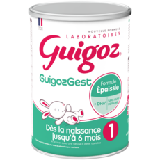 Guigoz Guigozgest 1 Lait 1er Age En Poudre Epaissi Des La Naissance 0g Pas Cher A Prix Auchan