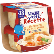 Nestle Petit Pot Bebe Des 12 Mois Carotte Pate Jambon 2x0g 400g Pas Cher A Prix Auchan