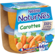 NESTLE Naturnes bol aux carottes dès 4 mois 2x130g