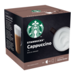 STARBUCKS Capsules de café cappucino compatibles Dolce Gusto 2X6 capsules 120g
