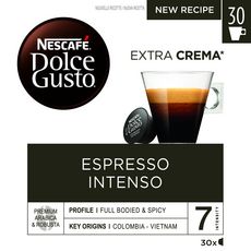 DOLCE GUSTO Capsules de café espresso intenso 30 capsules 210g