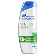 HEAD & SHOULDERS Menthol fresh shampooing anti pelliculaire jusqu'à 72h de protection 285ml