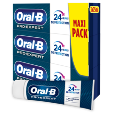 ORAL-B Pro-Expert Dentifrice blancheur saine 3x75 ml 3x75ml