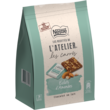 NESTLE L'Atelier Carrés de chocolat au lait de dégustation éclats amandes 26 carrés 200g