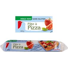 AUCHAN Pâte à pizza sans gluten 260g
