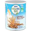 NATURNES BIO Céréales bio en poudre au blé et à l'avoine dès 6 mois 240g