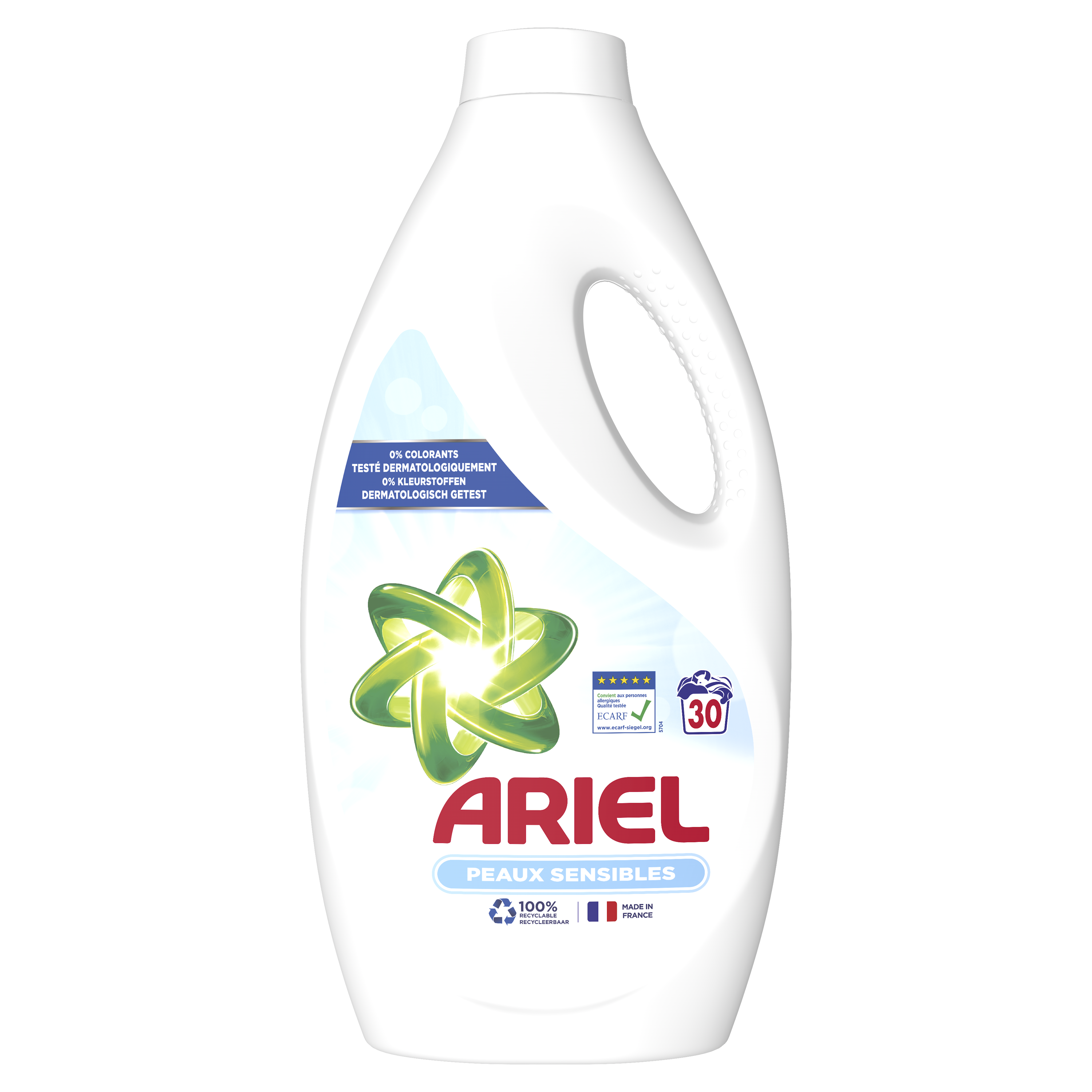 ARIEL Lessive liquide plus ultra détachant 41 lavages 2,255l pas