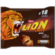 LION Mini barres chocolatées au caramel et céréales croustillantes 18 barres 350g